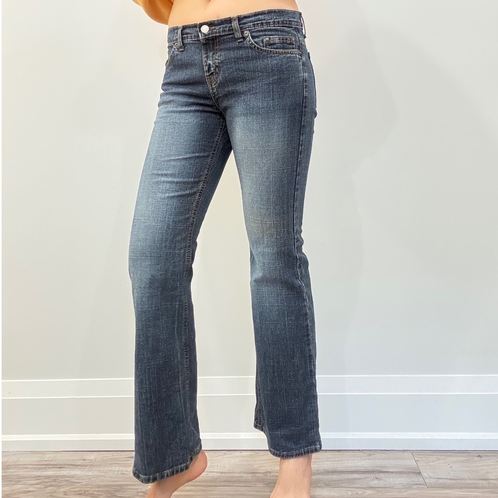 Y2K Low Rise Dark Wash Bootcut‎ Jeans
